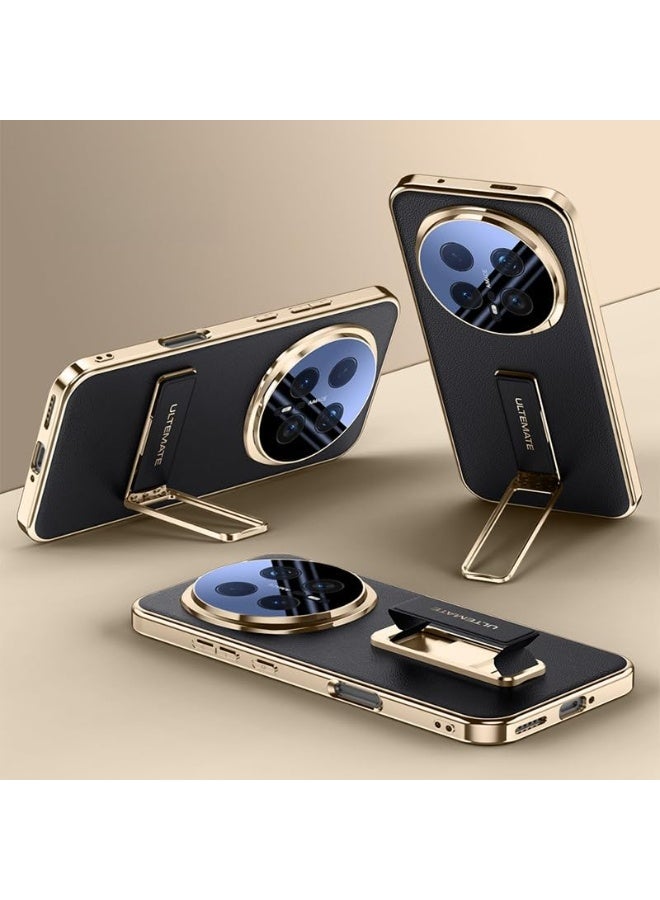 عام غطاء جلد متوافق مع هونر ماجيك 8 برو، حماية شاملة لعدسة الكاميرا، معصم مغناطيسي قابل للسحب، حامل دوار معدني، غطاء واقي مقاوم للصدمات. - Image 1